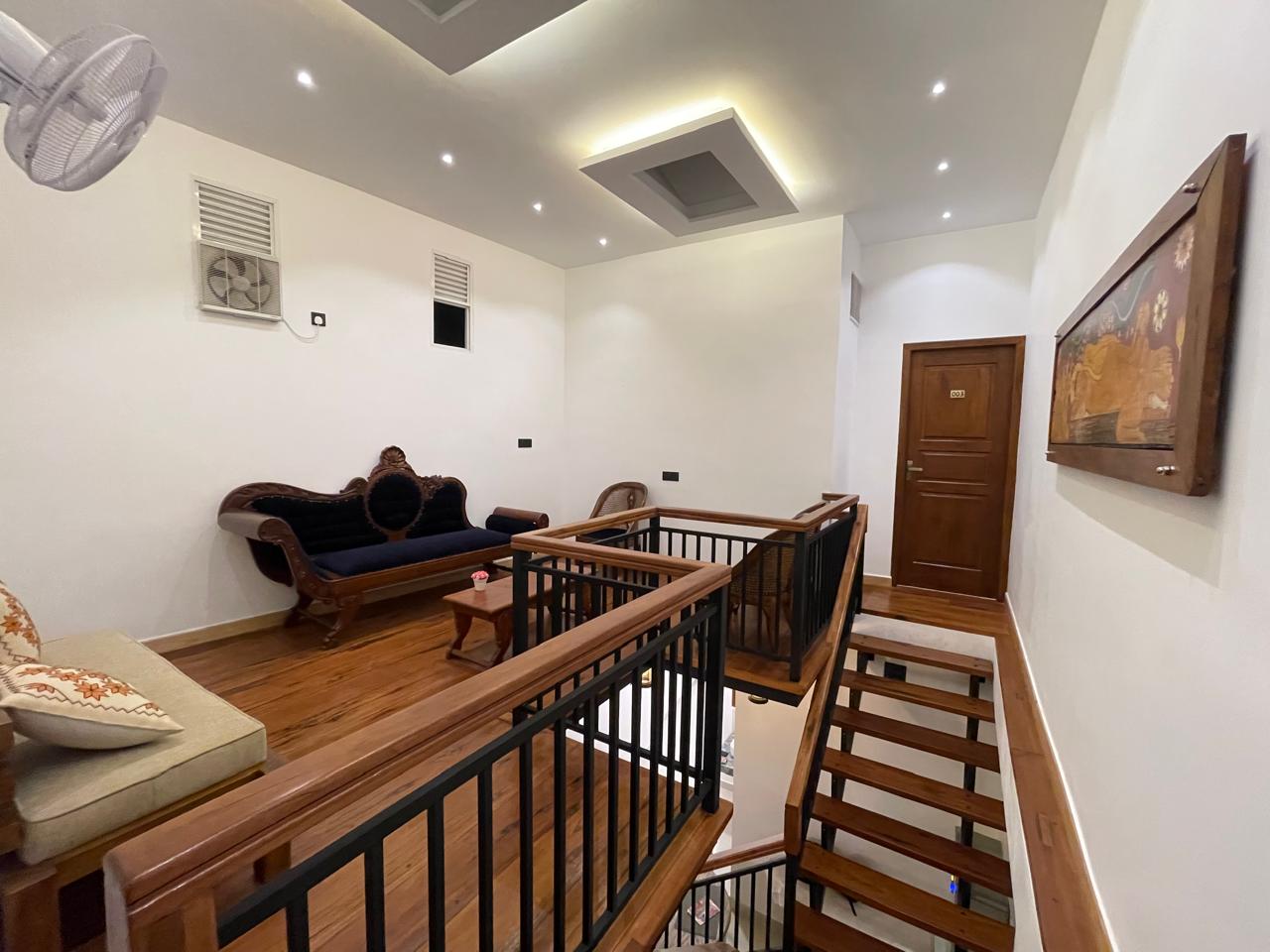 Sri Lankan hill-country ridgelines near Ambuluwawa at golden hour